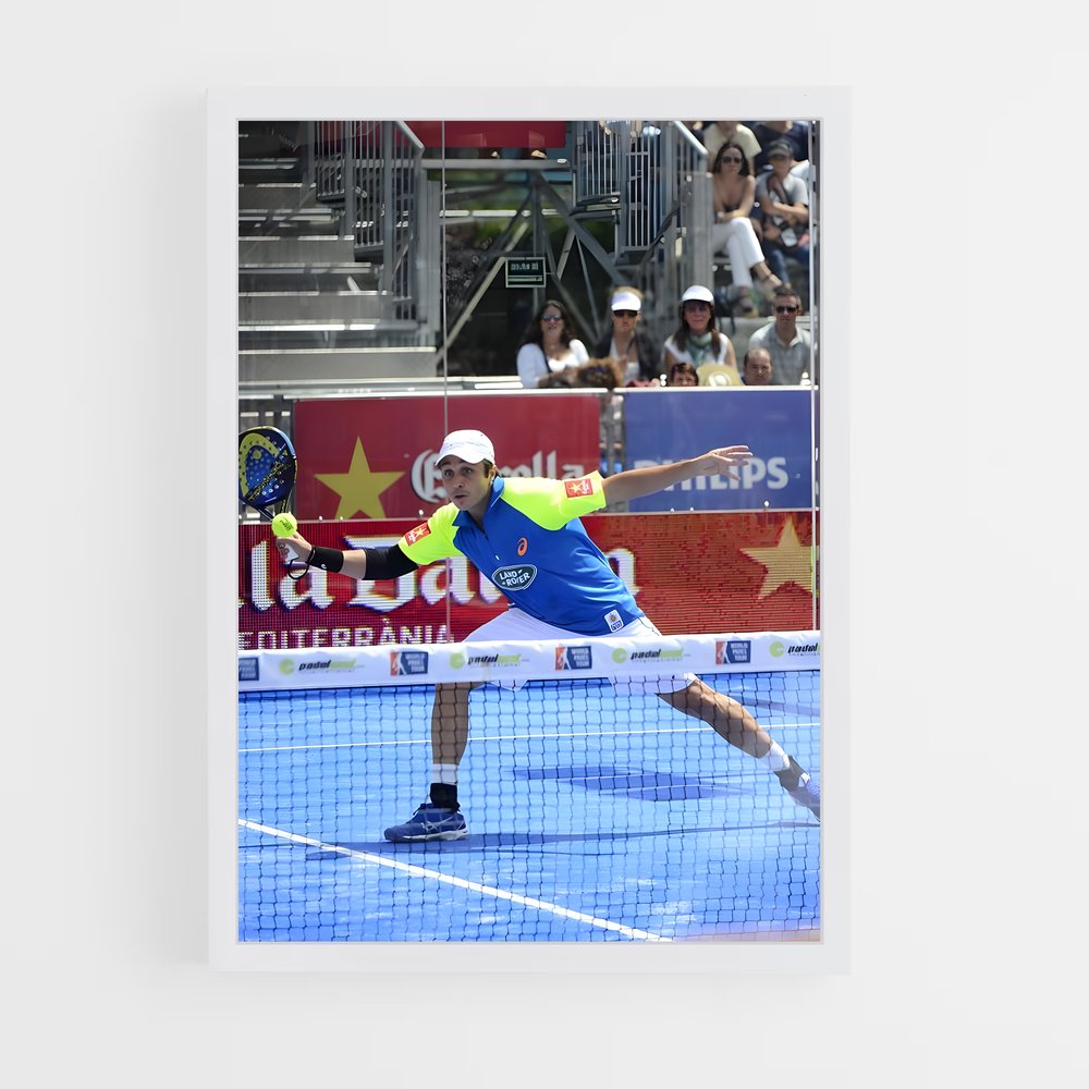 Poster Service au Sommet – affiche Padel (vue 3)
